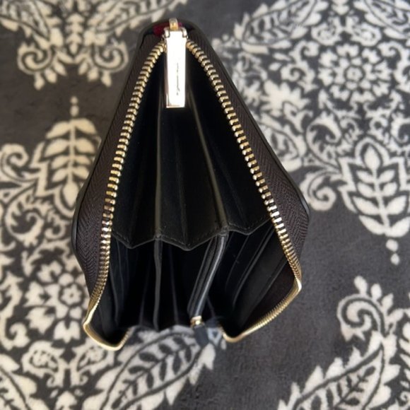 Kate Spade Wrapping Paper Large Tote Multi & Staci Wrapping Paper Stripes Wallet - Picture 13 of 16